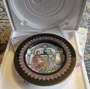 Villeroy & Boch Plate • Russian Fairy Tales • The Stone Flower • 1986